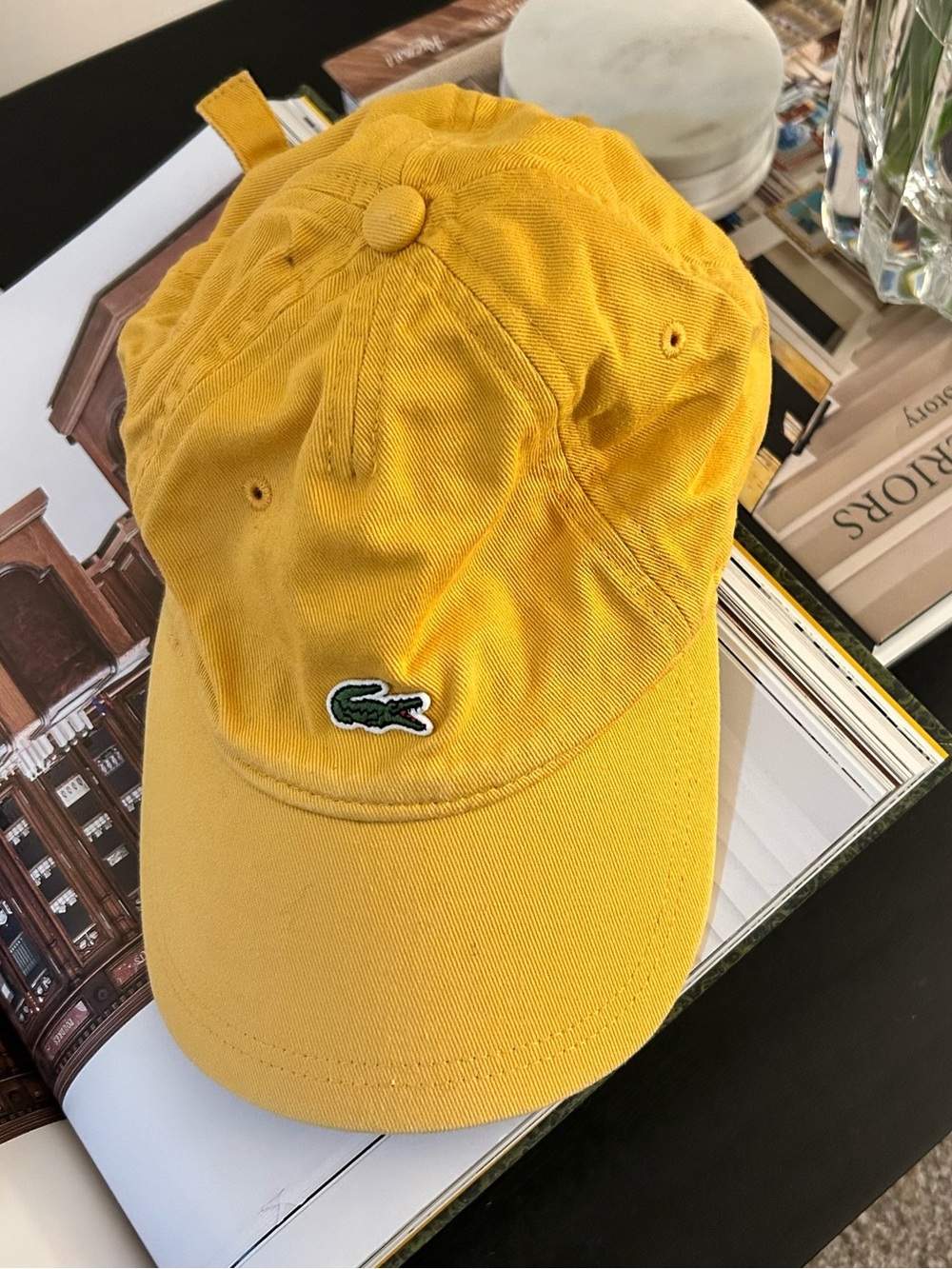 Vtg Lacoste baseball cap
